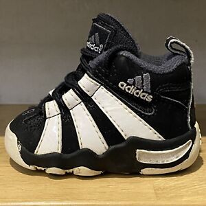 ⚪️ OG 1997 Adidas KB8 Kobe 3c Bryant Baby Toddler Shoes Rare Vintage Jordan TD
