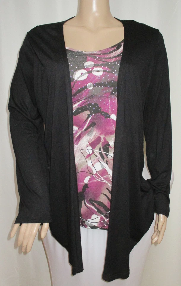 blue seven - attraktives 2in1 - Shirt  Gr . 46 ##  540 - Bild 1 von 2