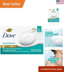 Sensitive Skin Beauty Bar Soap - 24 Fragrance-Free Bars, Dermatologist Approved - Picture 1 of 11