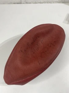 national american Wilson NFL Football pro Autographs signed - Picture 1 of 7