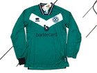 DUNDEE UNITED FC football shirt Large  2023/24 Away L/S Green Soccer Jersey DUFC