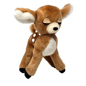 Vintage 1974 R Dakin Spotted Fawn Deer Bambi Plush Animal 10" H Korea - Picture 1 of 10