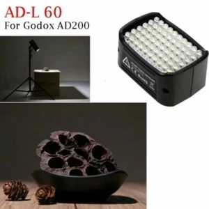 Godox AD-L LED DSLR Camera 5600K Flash Light Head with 60 LED Bulbs CRI 95+ - Picture 1 of 12