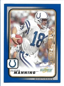 Tarjeta de puntuación Peyton Manning 2001 #88 #156/429 - Indianapolis Colts - Imagen 1 de 2