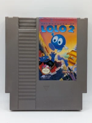 Adventures Of Lolo 2 (Nintendo Entertainment System) solo cartucho NES Foto 1 de 4