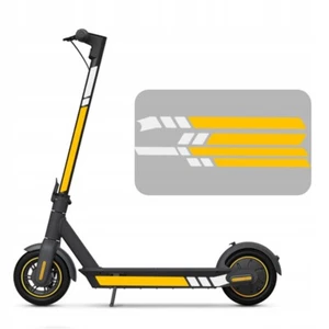 Adesivi decorativi Motus Scooty 10/Ninebot Max G30 (giallo/argento) - Foto 1 di 2