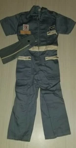 VINTAGE CAPE KENNEDY YOUTH CHILDS ASTRONAUT JUMPSUIT 1 PIECE & HAT - Picture 1 of 4