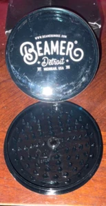 Beamer Jumbo 3pc Virgin Acrylic Grinder with Stash compartment 90mm/3.5” - Picture 1 of 1