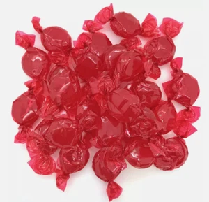 Cinnamon Discs Hard Candy  - Bulk 2 Pound Bag - Individually Wrapped - Picture 1 of 4