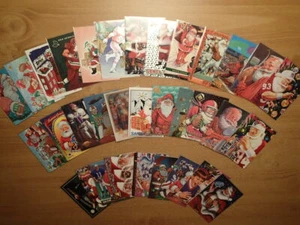 NFL FOOTBALL SANTA CLAUS CARDS IN SLEEVES-Your Choice-DISCOUNTS AVAILABLE - Bild 1 von 65
