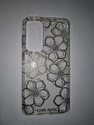Case-Mate Slim Protective Case for Samsung Galaxy S24+ (Plus) - Floral Gems - Image 1 of 4