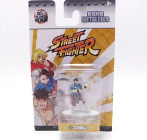 Street Fighter Nano Metalfigs Chun-Li 2017 Jada Toys Modellino Die Cast SF3 - Foto 1 di 6
