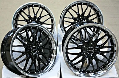 Alloy Wheels 18" 190 For Lexus Es Gs Is Ls Nx Rc Sc Ux Models 5x114 Black - Bild 1 von 4