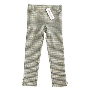NWT Janie and Jack Girls' Houndstooth Plaid Ponte Pants Size 4 Casual - Picture 1 of 6