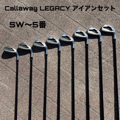 Callaway Legacy Iron Set 8pcs 5-SW Original Shaft Flex SR - Image 1 of 4