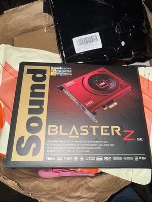 Creative Sound Blaster Z SE Internal PCI-e Gaming Sound Card and DAC, 24-bit  - Image 1 of 4