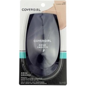 6 Pack CoverGirl AquaSmooth Foundation Makeup, Classic Beige 730, SPF 20, 0.4 oz - Picture 1 of 2