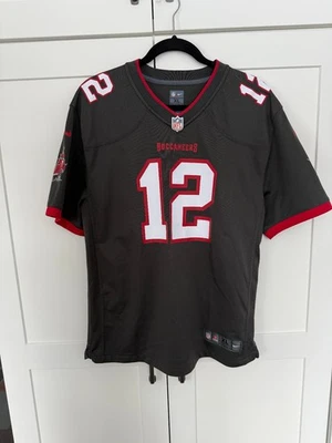 Camiseta deportiva juvenil Nike NFL Tampa Bay Buccaneers Tom Brady, talla YOUTH XL - estaño Foto 1 de 4