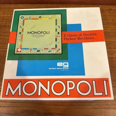 Nuevo Monopoli Il Gioco di Societa 1961 Edición Italiana Vintage  Foto 1 de 4