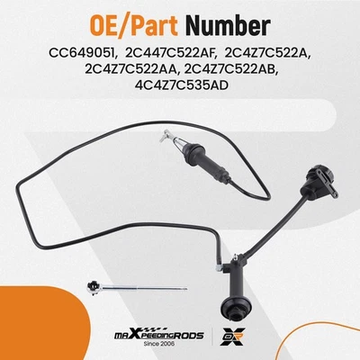 Conjunto de cilindro maestro y esclavo de embrague para Ford F-650 F-750 2002-2015 Foto 1 de 4