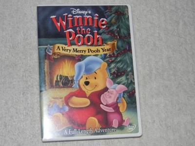 Winnie the Pooh -A Very Merry Pooh Year (DVD, 2002) CHRISTMAS DISNEY Classic-VG - Image 1 of 4