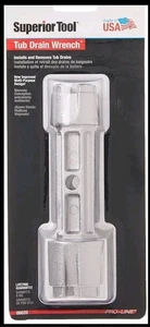 Superior Tool ~ 6020 Wannen-Abflussschlüssel, hergestellt in den USA🇺🇸 - Bild 1 von 8