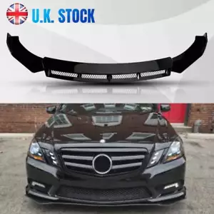 Front Bumper Spoiler Lip Splitter Diffuser For Benz E-Class W213 W212 W211 AN - Picture 1 of 9
