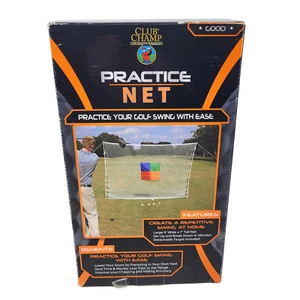 Red de práctica de golf Club Champ 9'x 7' bandera objetivo extraíble NUEVO - Imagen 1 de 4