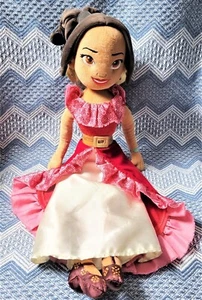 Disney Store Princess Elena of Avalor Plush Doll 20" Stuffed Toy Red Dress - Picture 1 of 3