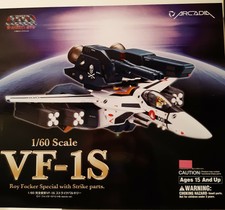 VF-1S ROY FOCKER SPECIAL WITH STRIKE PARTS 1/60 ARCADIA MACROSS ROBOTECH