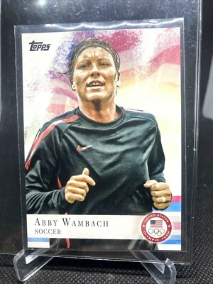 ABBY WAMBACH 2012 Topps United States Olympic Team #93 Women's Soccer - Image 1 of 2