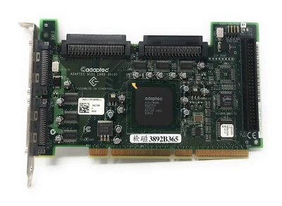 Adaptec ASC-39160 1817206-07 Dual Channel SCSI Controller Card Dell 0360MG - Image 1 of 3
