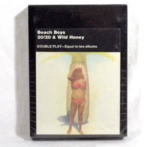 BEACH BOYS 20/20 & Wild Honey 1974 US Reprise combo 2-play 8-TR tape SEALED - Picture 1 of 4
