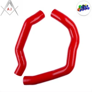 Red For Alfa Romeo 147 156 GT 1.9 JTD MJT JTDM Silicone Intercooler Boost Hose - Picture 1 of 6