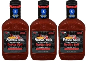 Famous Dave's Devil's Spit Sinfully Spicy BBQ Sauce, 19 Unzen (3 Flaschen) - Bild 1 von 3