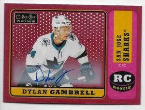 18/19 O-PEE-CHEE PLATINUM RETRO RED RAINBOW AUTOGRAPH Dylan Gambrell #R81 GRP C - Picture 1 of 1