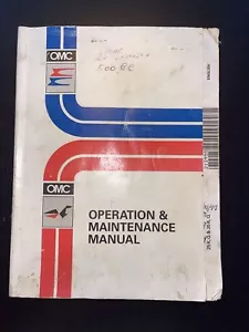 Used OMC Operation and Maintenance Manual 212955 - Picture 1 of 2