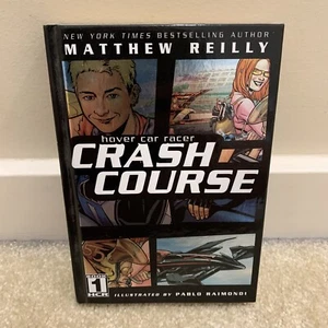 Hover Car Racer Crash Course Hardcover Novel Book #1 Matthew Reilly 2005 - Picture 1 of 13
