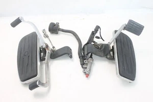 2002 Yamaha V Star 1100 Driver Right Left Floorboards with Brake and Shifter - Picture 1 of 16