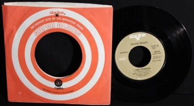 Helen Reddy-I Am Woman-I Don't Know How To Love Him-Capitol 6213-1970's Reissue! - Image 1 of 2