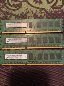 2GB Micron DDR3-1066 PC3-8500E-7-10-E0 2Rx8 Non-Reg ECC RAM MT18JSF25672AZ-1G1F1 - Picture 1 of 1