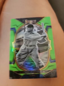 Sam Crawford  2023 Prizm Select  Neon Green /75 Prizm Detroit Tigers #75