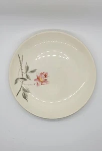 VINTAGE Ballerina by Universal Pink Rose Design Comde 7" Saucer Plate Ovenproof - Picture 1 of 5