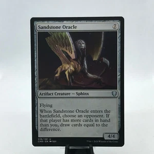 SANDSTEIN ORAKEL - COMMANDER LEGENDEN - MTG NM - Bild 1 von 2