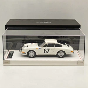 1/18 Ivy Merit Porsche 911s 1967 Le Mans Blanco #67 Resina Colección Alta Calidad - Imagen 1 de 8