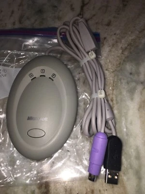 Microsoft Wireless Optical Desktop Receiver 3.0 Model #1012 Grey - Image 1 of 3