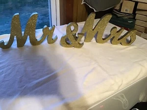 hochzeitsdeko- Buchstaben - Bild 1 von 7