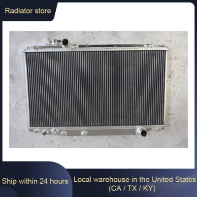 2ROW Aluminum DPI1855 Radiator Fit 1993 1994 1995 1996 1997 Toyota Supra 3.0L MT - Image 1 of 4