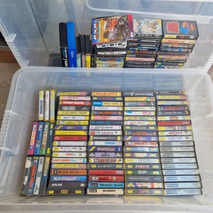 128 Untested ZX Spectrum Games Software Cassette Tapes Bundle Joblot - Afbeelding 1 van 10