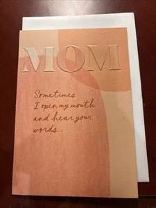 Hallmark Card Happy Mothers Day Mom From Daughter - Picture 1 of 3